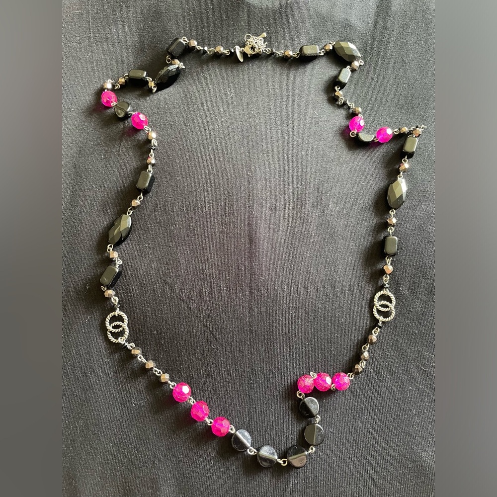 Lia Sophia Raspberry Necklace